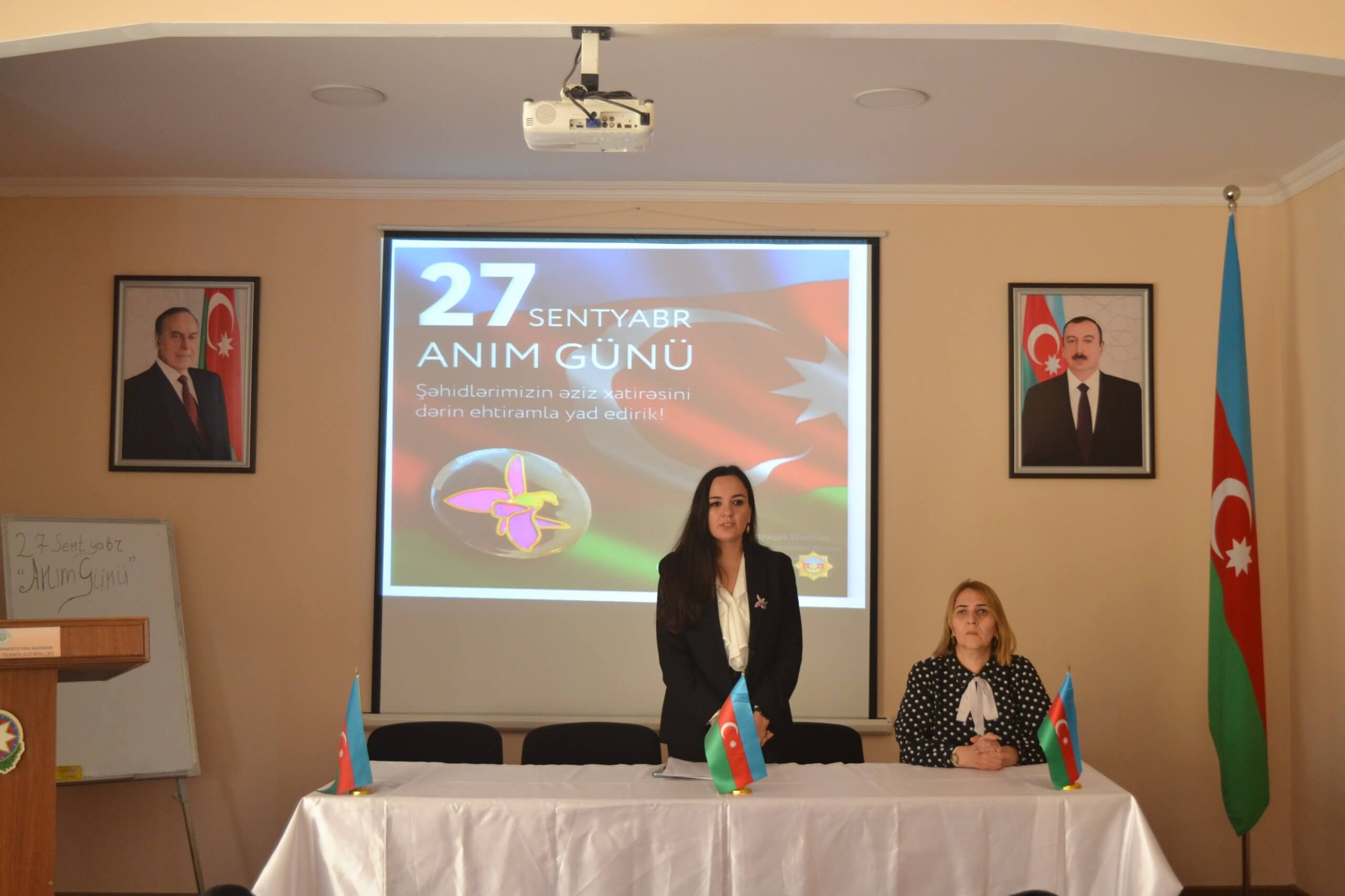 LDU nəzdində Sosial və Aqrar–Texnoloji Kollecdə “Anım günü”nə həsr edilmiş tədbir keçirildi.